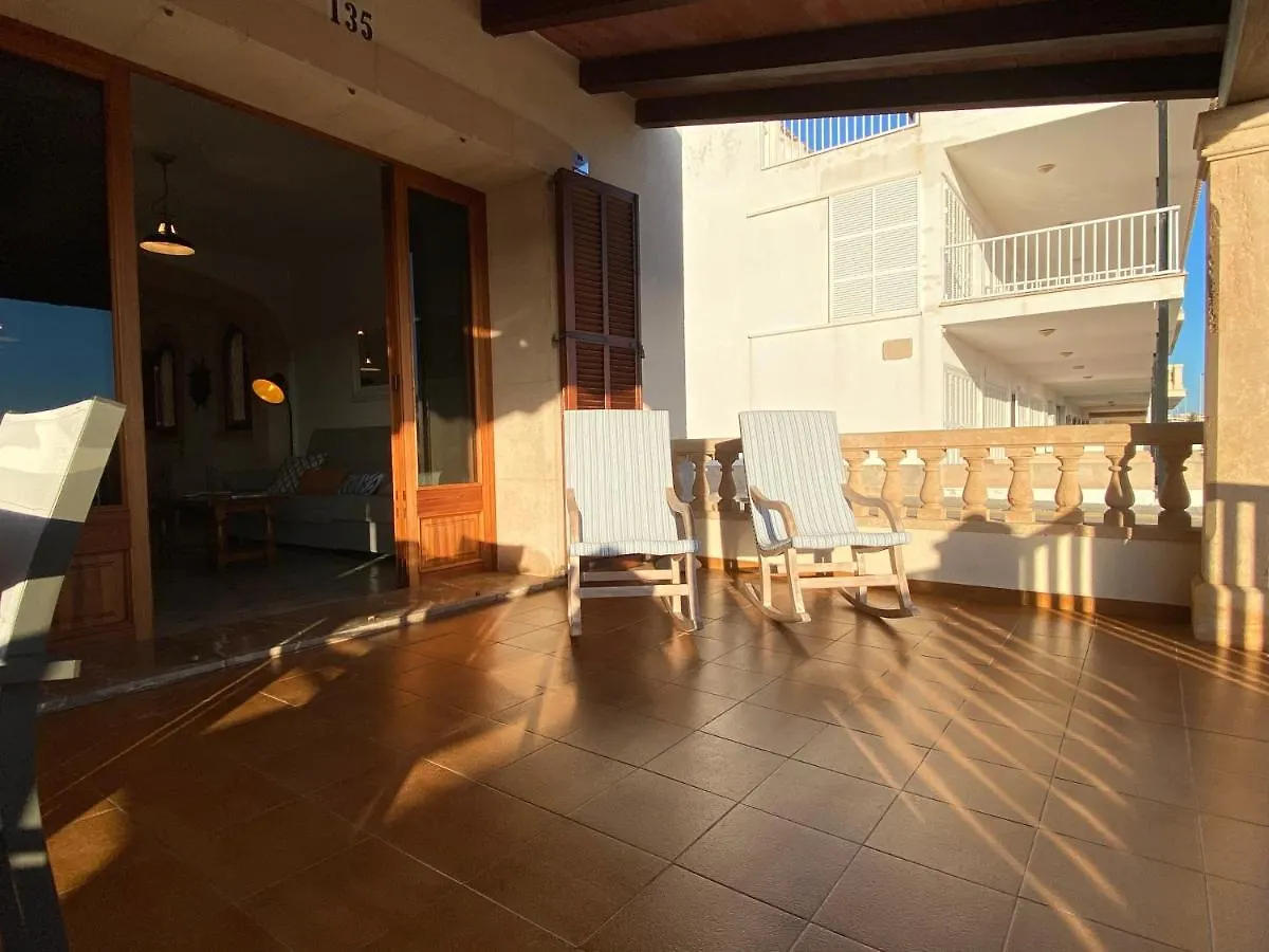 Сasa de vacaciones Villa Es Vell Marí. Vistas al mar. Parking privado. Wifi 300mg Sa Ràpita España